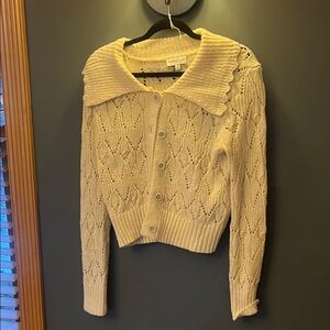 Sincerely Jules Cream Knit Cardigan
